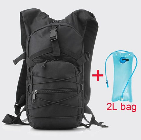 2L Bladder Hydration Backpacks Camping Hiking Water Bag