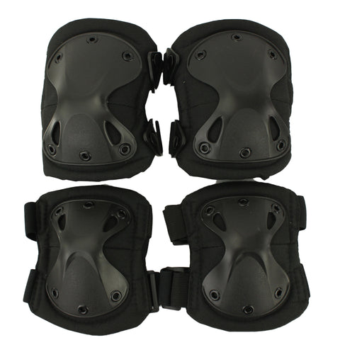 Durable Airsoft Tactical Knee and Elbow coderas Protector