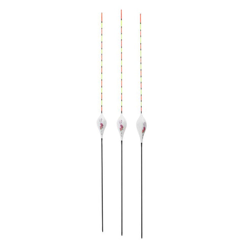 3pcs 40cm Flower Barr Wood Fishing Floats Set. High quality Professional Fishing Tackle Tools Accessories For Carp Fishing Float
