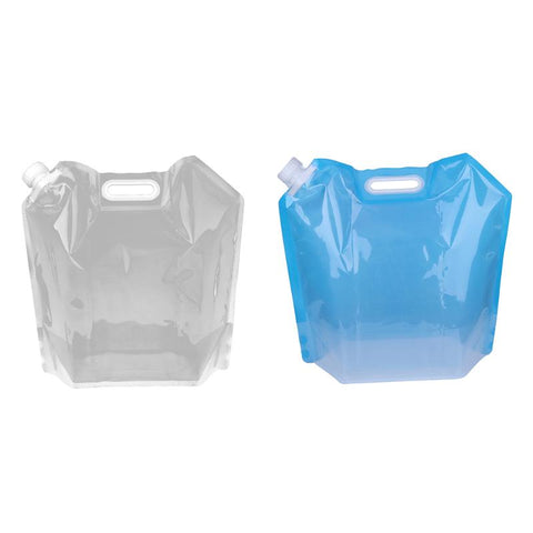 1Pcs 10L Outdoor Foldable Folding Collapsible Drinking Water Bag