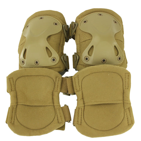 Military Tactical paintball protection knee pads & elbow pads set