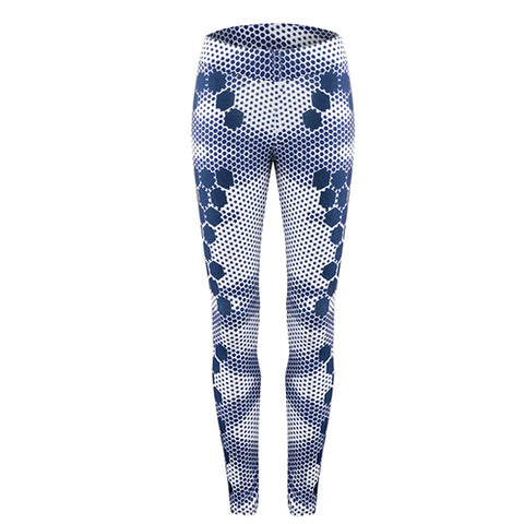 New Women's Fitness Two Piece Set 2018. Sexy Dot Printed Tracksuit Long Sleeve Crop Top And Slim Leggings Suit Sets