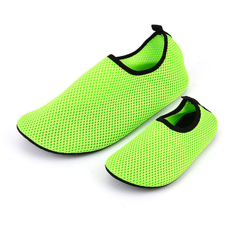 Adult Men and Women Neoprene + Nylon Mesh Submersible Thermal Swimming Aqua Fins