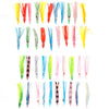 20pcs 8cm/11cm  Hoochie Squid Skirt Octopus Saltwater Fishing Lure Set