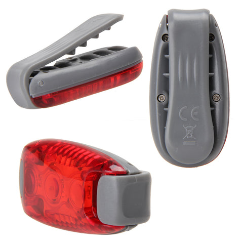 3 LED Luminous Mini Clip Light for Running Bike