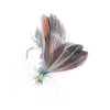 12pcs/lot Fly fishing feather hooks lures