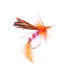 12pcs/lot Fly fishing feather hooks lures