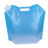 1Pcs 10L Outdoor Foldable Folding Collapsible Drinking Water Bag